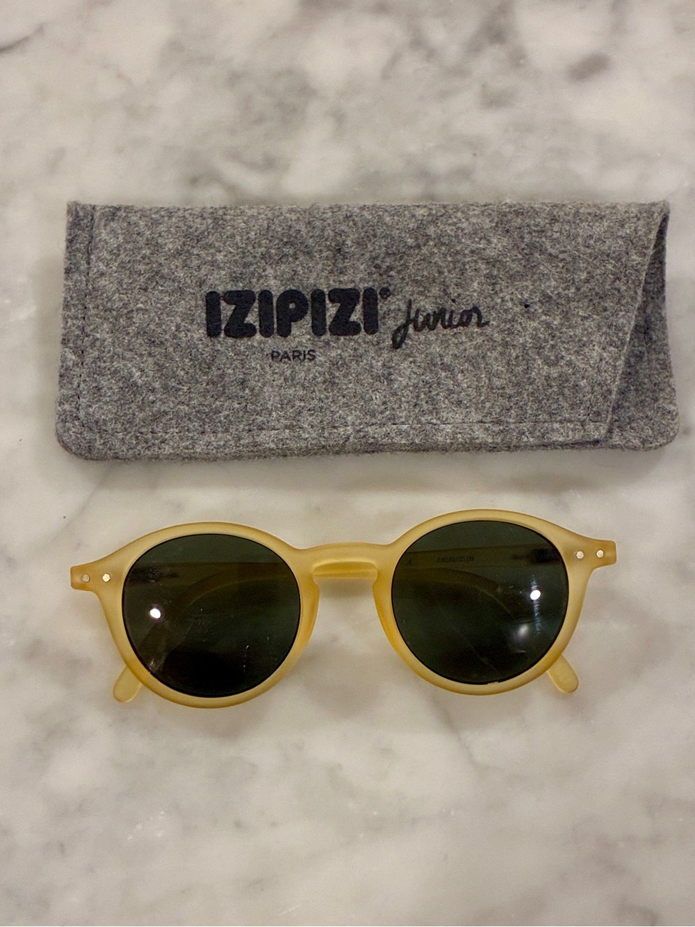 IZIPIZI Junior Yellow Kids Sunglasses - age 3-5 years